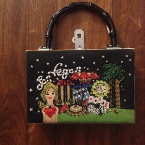 NWOT Cigar Box Purse.